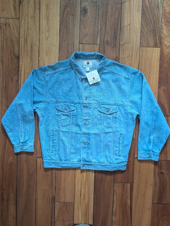 Pepsi Jackets & Blazers - Pepsi Vintage Denim Jacket (XL)